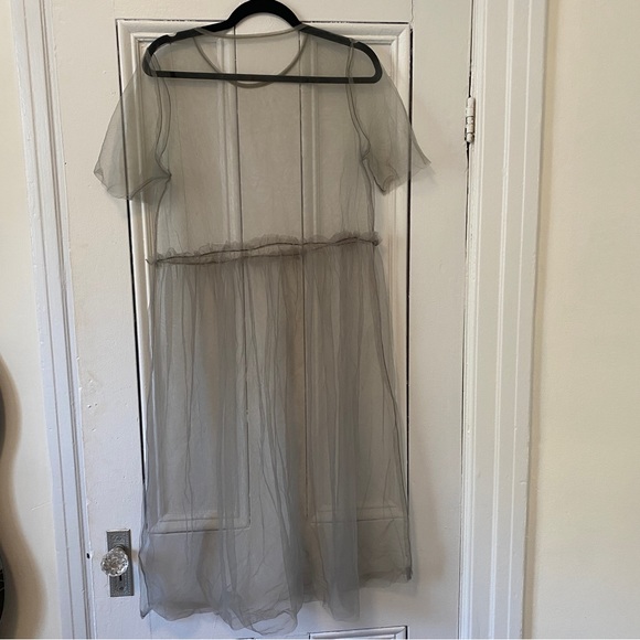 Sheer Chiffon Dress - Picture 2 of 5